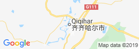 Qiqihar map